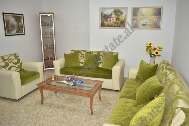 Two-bedroom apartment for rent in Sulejman Pitarka street in Tirana, Albania.
It is positioned on t